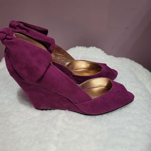 Peep Toe Wedge